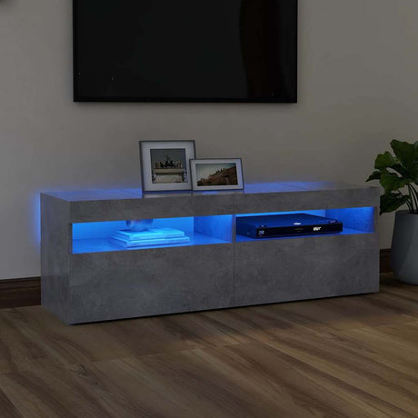 Tv Cabinet With Led Lights 60X35X40 Cm