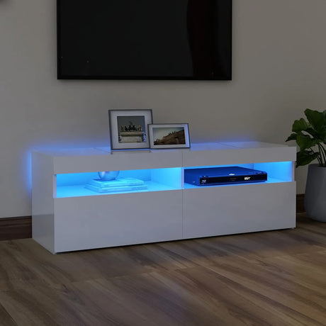 Tv Cabinet With Led Lights 60X35X40 Cm