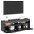 Tv Cabinet With Led Lights 60X35X40 Cm
