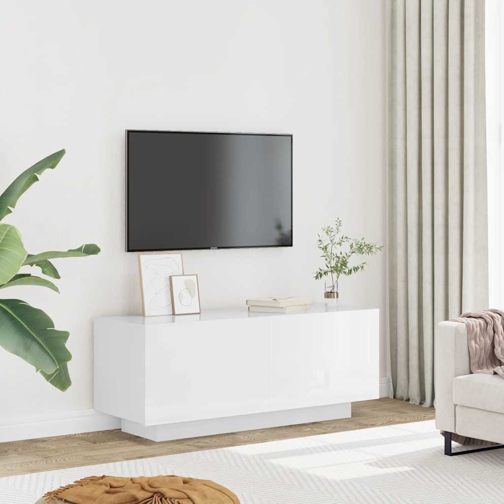 Tv Cabinet 100X35X40 Cm Engineered Wood