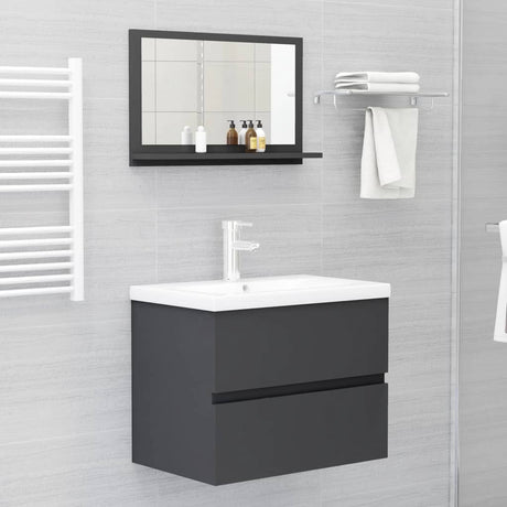 Bathroom Mirror Engineered Wood
