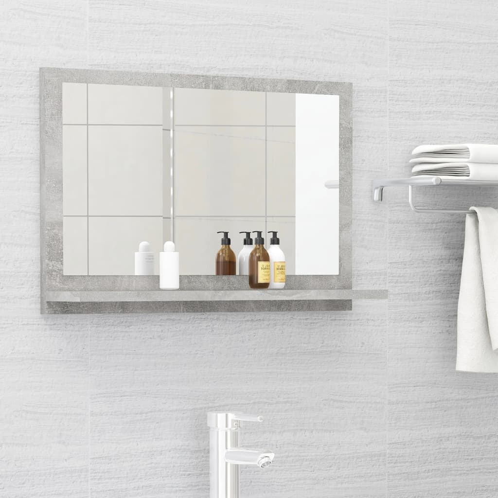 Bathroom Mirror Engineered Wood