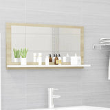 Bathroom Mirror Engineered Wood