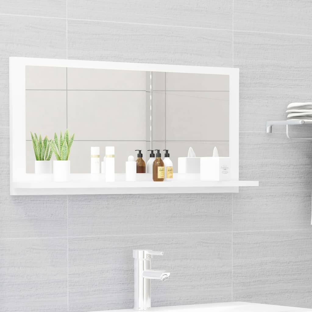 Bathroom Mirror Engineered Wood