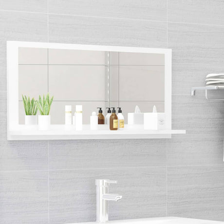 Bathroom Mirror Engineered Wood