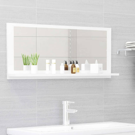 Bathroom Mirror Engineered Wood