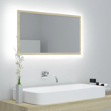 Led Bathroom Mirror 80X8.5X37 Cm Acrylic