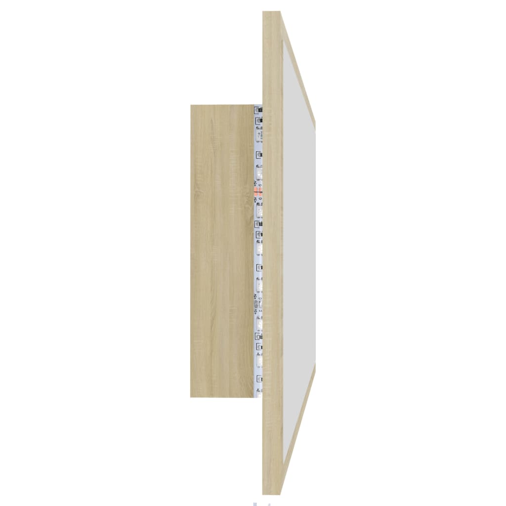 Led Bathroom Mirror 90X8.5X37 Cm Acrylic