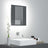 Led Bathroom Mirror Cabinet 40X12X45 Cm Acrylic