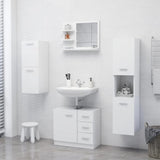 Bathroom Mirror 60X10.5X45 Cm Engineered Wood