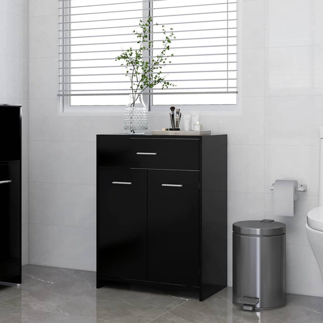 Bathroom Cabinet 60X33X80 Cm Engineered Wood