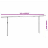 Awning Post Set Iron