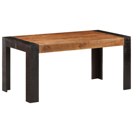 Dining Table Solid Rough Mango Wood