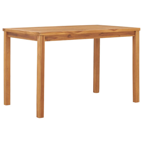 5 Piece Garden Dining Set Solid Teak Wood