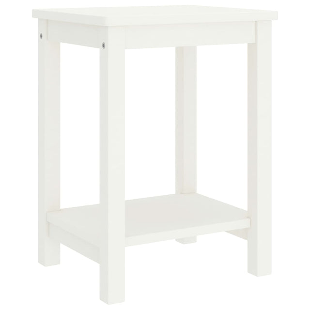 Bedside Cabinet 35X30X47 Cm Solid Pinewood