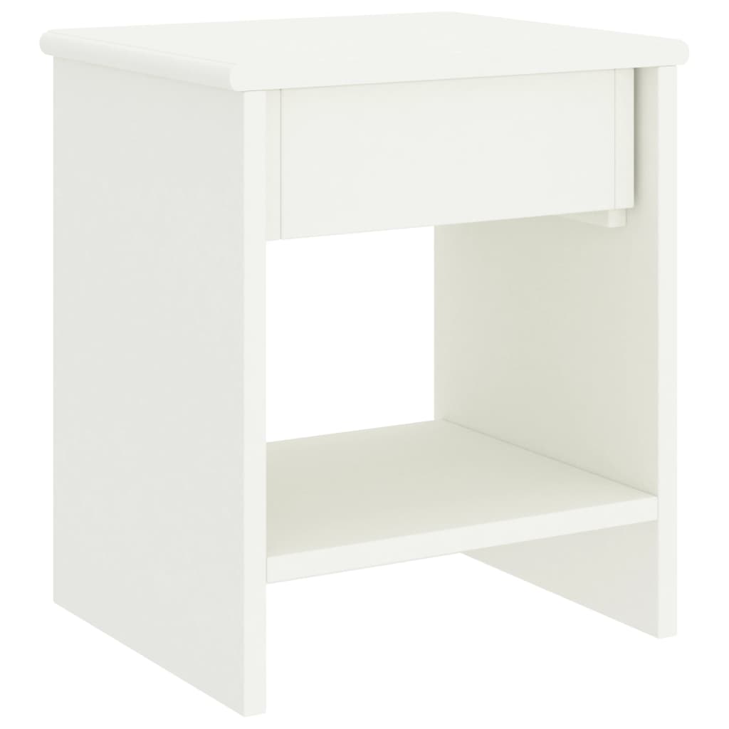 Bedside Cabinet 35X30X40 Cm Solid Pinewood