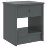Bedside Cabinet 35X30X40 Cm Solid Pinewood