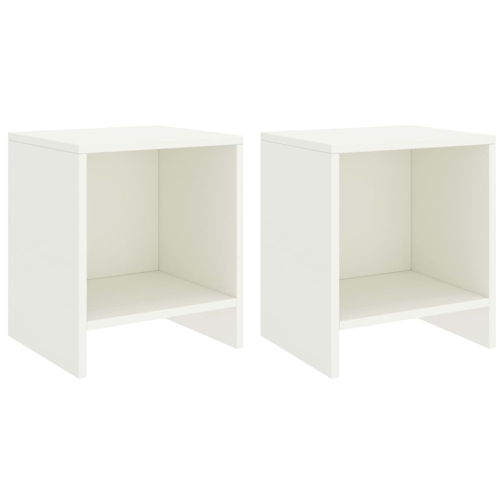 Bedside Cabinets 2 Pcs 35X30X40 Cm Solid Pinewood