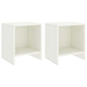 Bedside Cabinets 2 Pcs 35X30X40 Cm Solid Pinewood