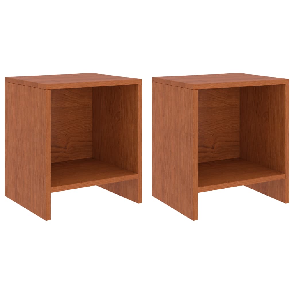 Bedside Cabinets 2 Pcs 35X30X40 Cm Solid Pinewood