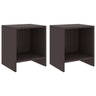 Bedside Cabinets 2 Pcs 35X30X40 Cm Solid Pinewood