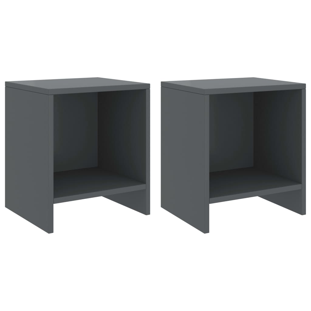 Bedside Cabinets 2 Pcs 35X30X40 Cm Solid Pinewood