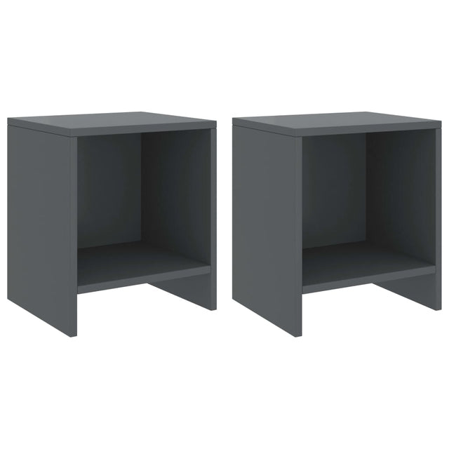 Bedside Cabinets 2 Pcs 35X30X40 Cm Solid Pinewood