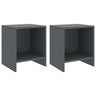 Bedside Cabinets 2 Pcs 35X30X40 Cm Solid Pinewood