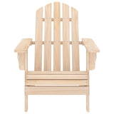 Garden Adirondack Chair Solid Fir Wood