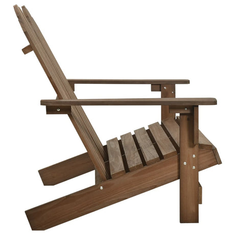 2-Seater Garden Adirondack Chair Solid Fir Wood