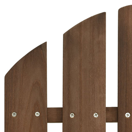 2-Seater Garden Adirondack Chair Solid Fir Wood