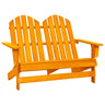 2-Seater Garden Adirondack Chair Solid Fir Wood