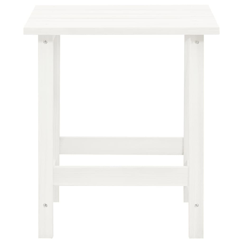 Garden Adirondack Chair With Table Solid Fir Wood