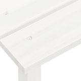 Garden Adirondack Chair With Table Solid Fir Wood