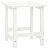 Garden Adirondack Chair With Ottoman&Table Solid Fir Wood