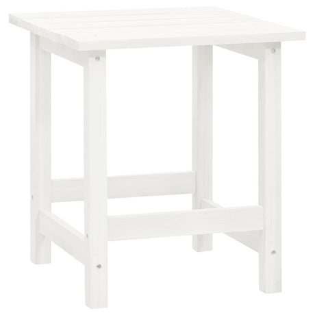 Garden Adirondack Chair With Ottoman&Table Solid Fir Wood
