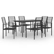5 Piece Garden Dining Set