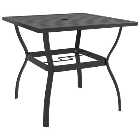 3 Piece Garden Dining Set Textilene And Steel