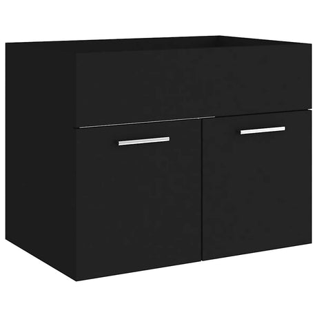 2 Piece Bathroom Furniture Set Engineered Wood