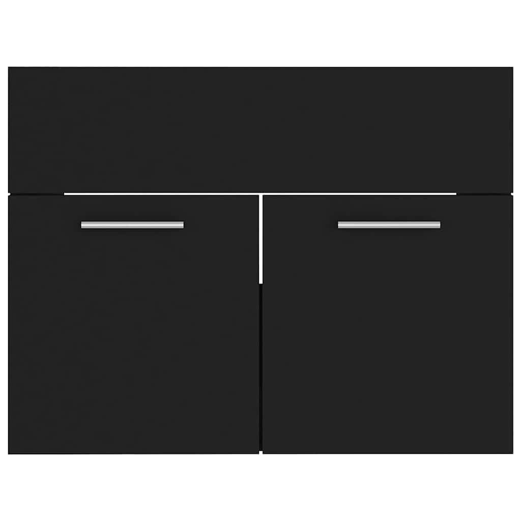 2 Piece Bathroom Furniture Set Engineered Wood