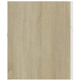 2 Piece Bathroom Furniture Set Engineered Wood