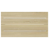2 Piece Bathroom Furniture Set Engineered Wood