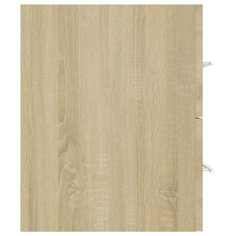 2 Piece Bathroom Furniture Set Engineered Wood