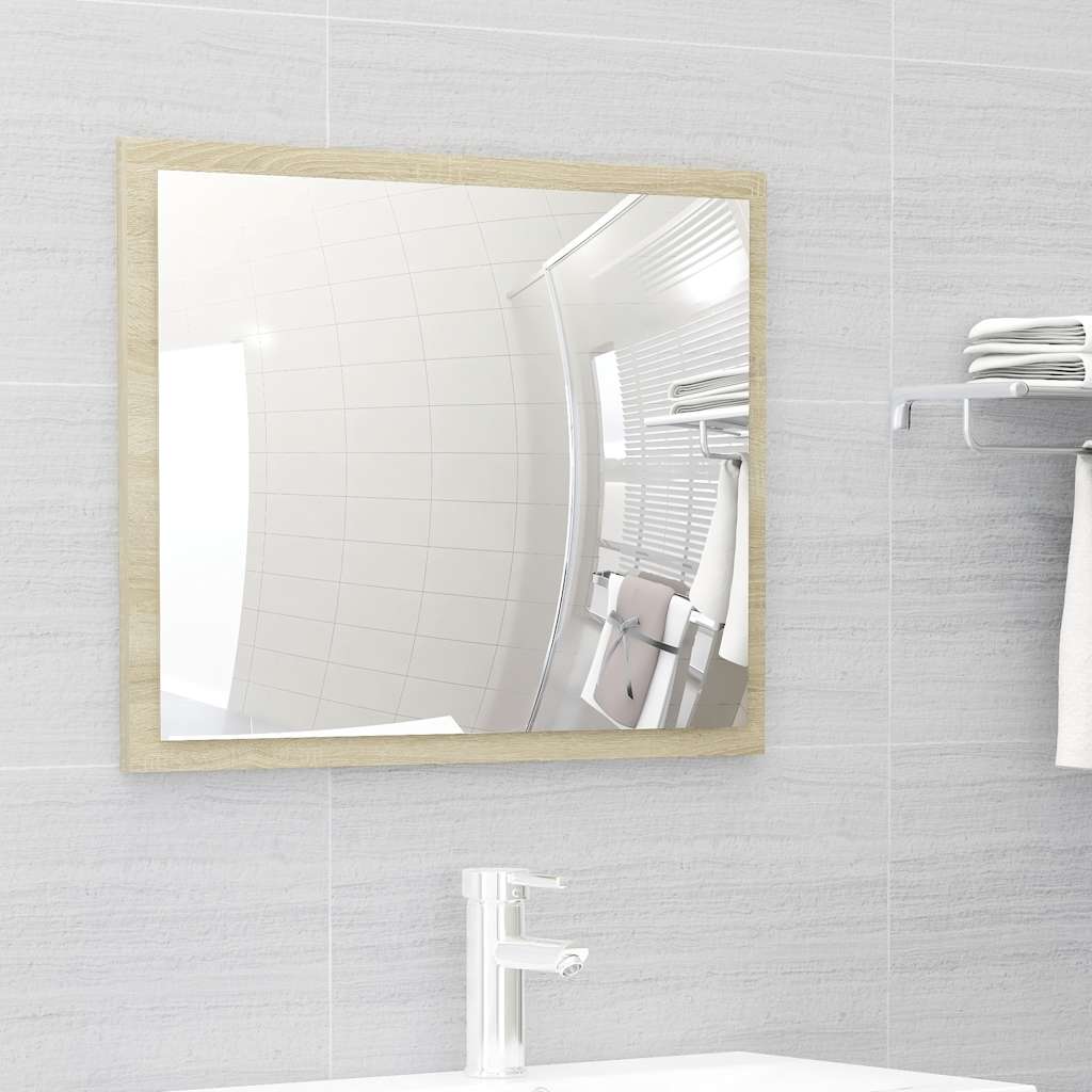 2 Piece Bathroom Furniture Set Engineered Wood