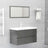 2 Piece Bathroom Furniture Set Engineered Wood