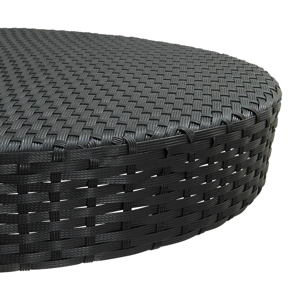 5 Piece Garden Bar Set Poly Rattan