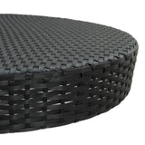 5 Piece Garden Bar Set Poly Rattan