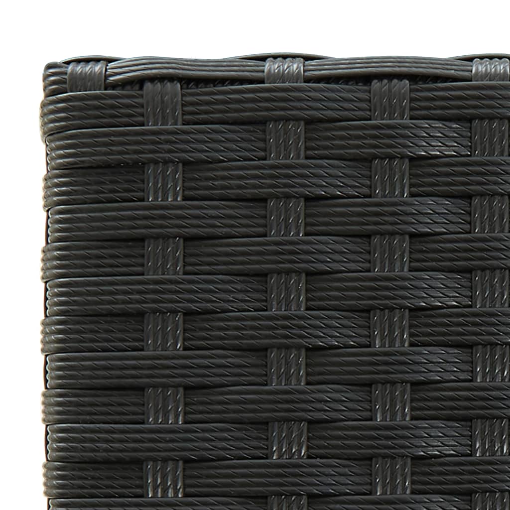 5 Piece Garden Bar Set Poly Rattan