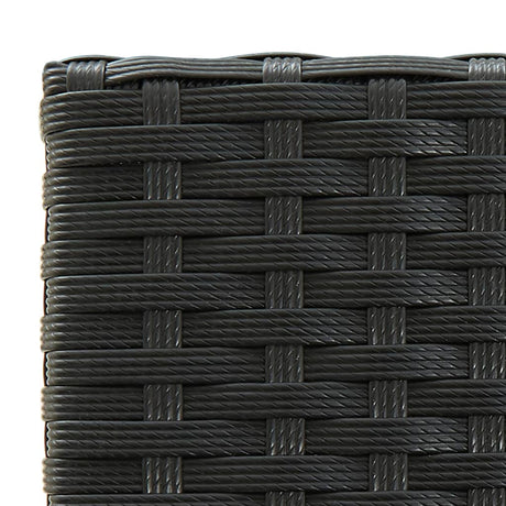 5 Piece Garden Bar Set Poly Rattan