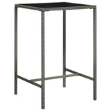 5 Piece Garden Bar Set Poly Rattan